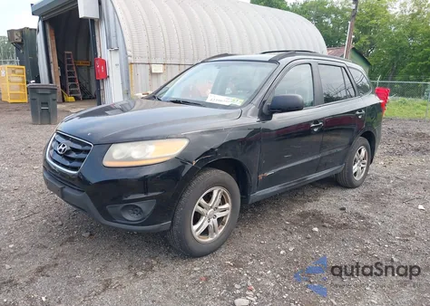 2010 Hyundai Santa Fe Gls from USA, damaged, VIN 5NMSG3AB3AH389921